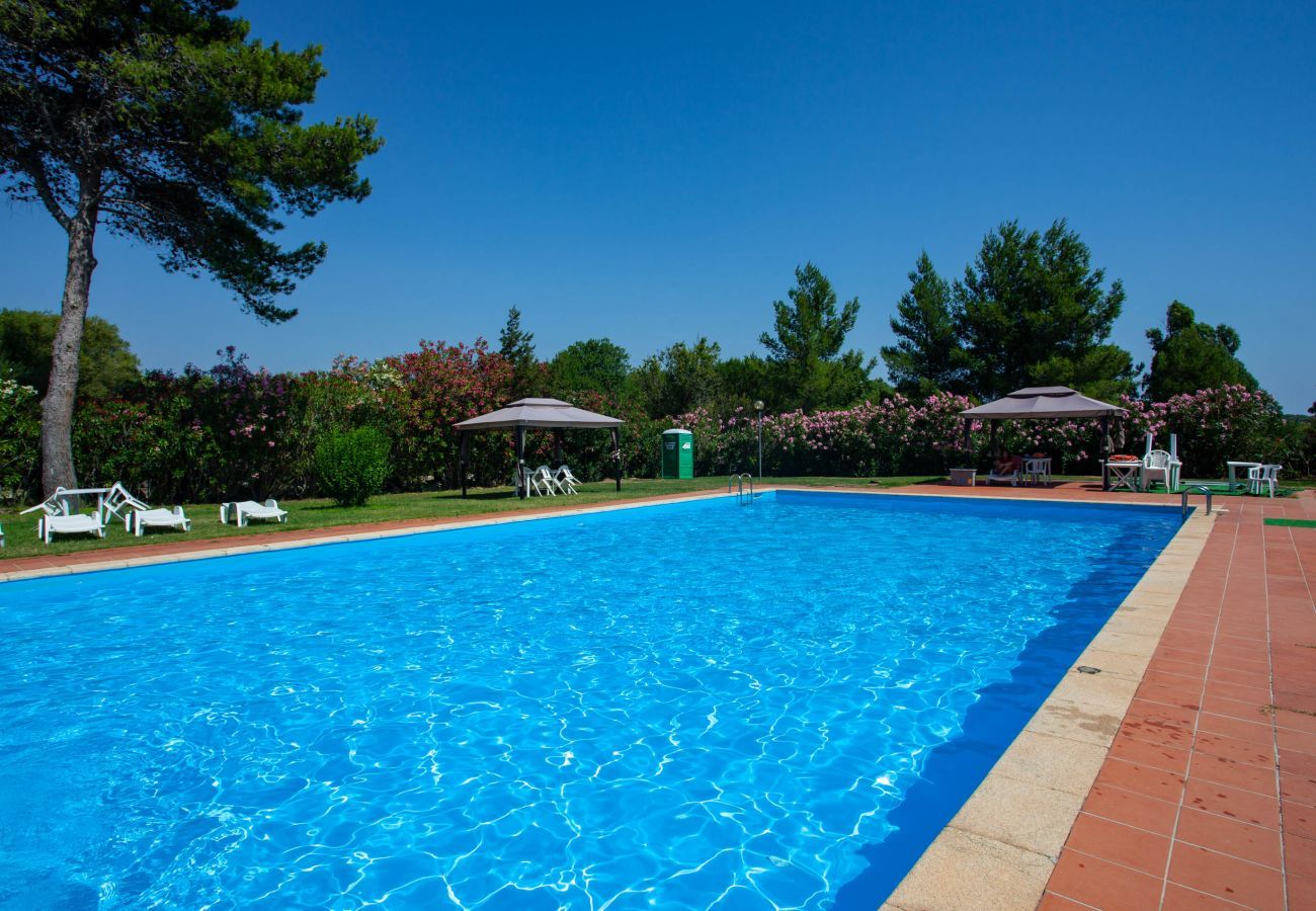 Ferienwohnung in Porto Rotondo - Casa 93 - Meerblick, Pool, Tennisplatz in La Caletta