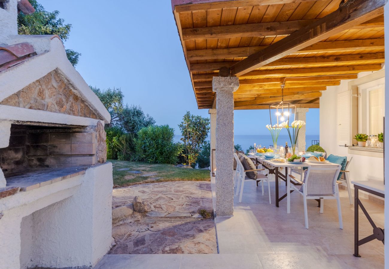 Villa in Ottiolu - VILLA LA BELLA, Luxury Seafront Villa with Panoramic Terrace in Porto Ottiolu, Sardinia