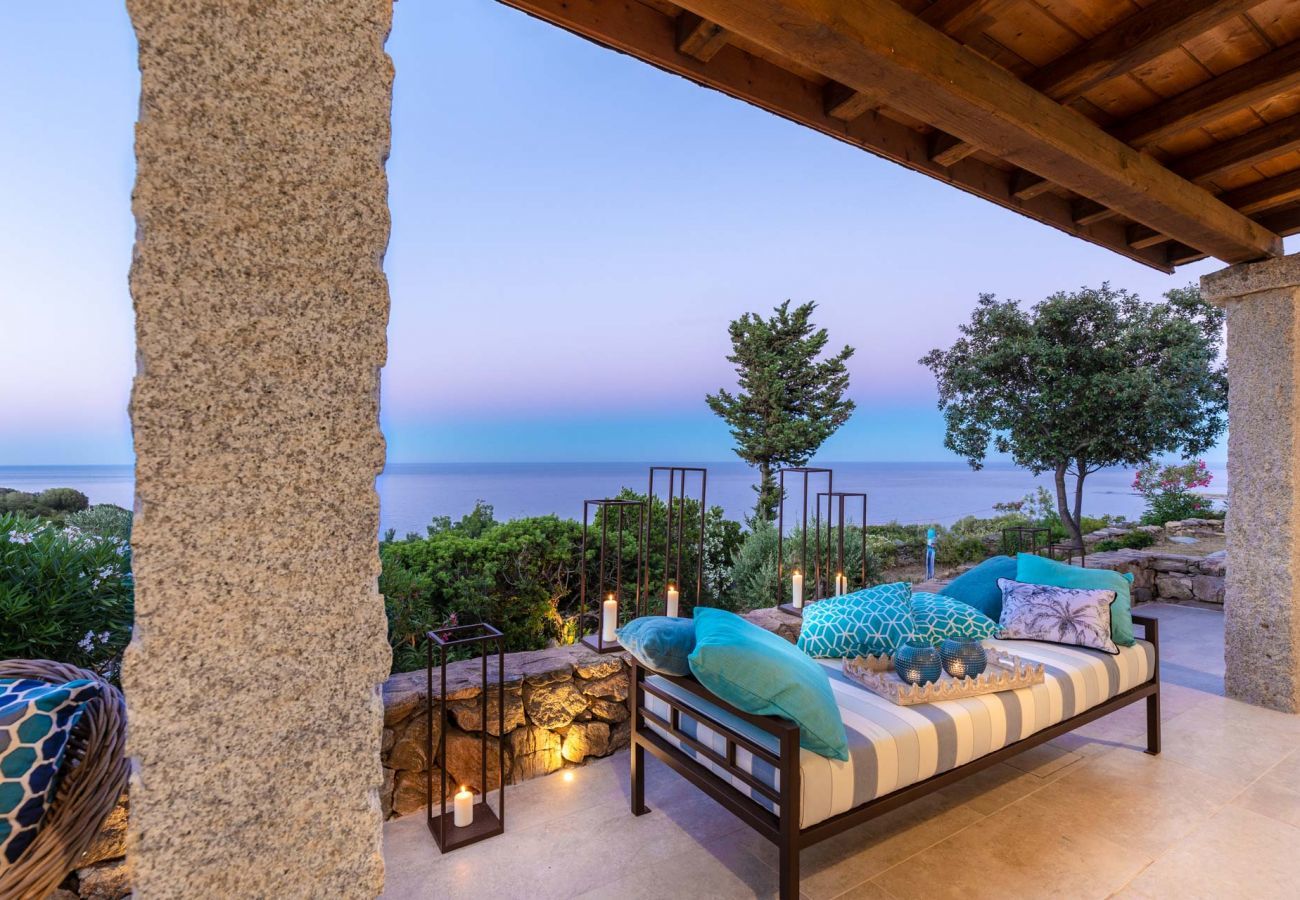 Villa in Ottiolu - VILLA LA BELLA, Luxury Seafront Villa with Panoramic Terrace in Porto Ottiolu, Sardinia