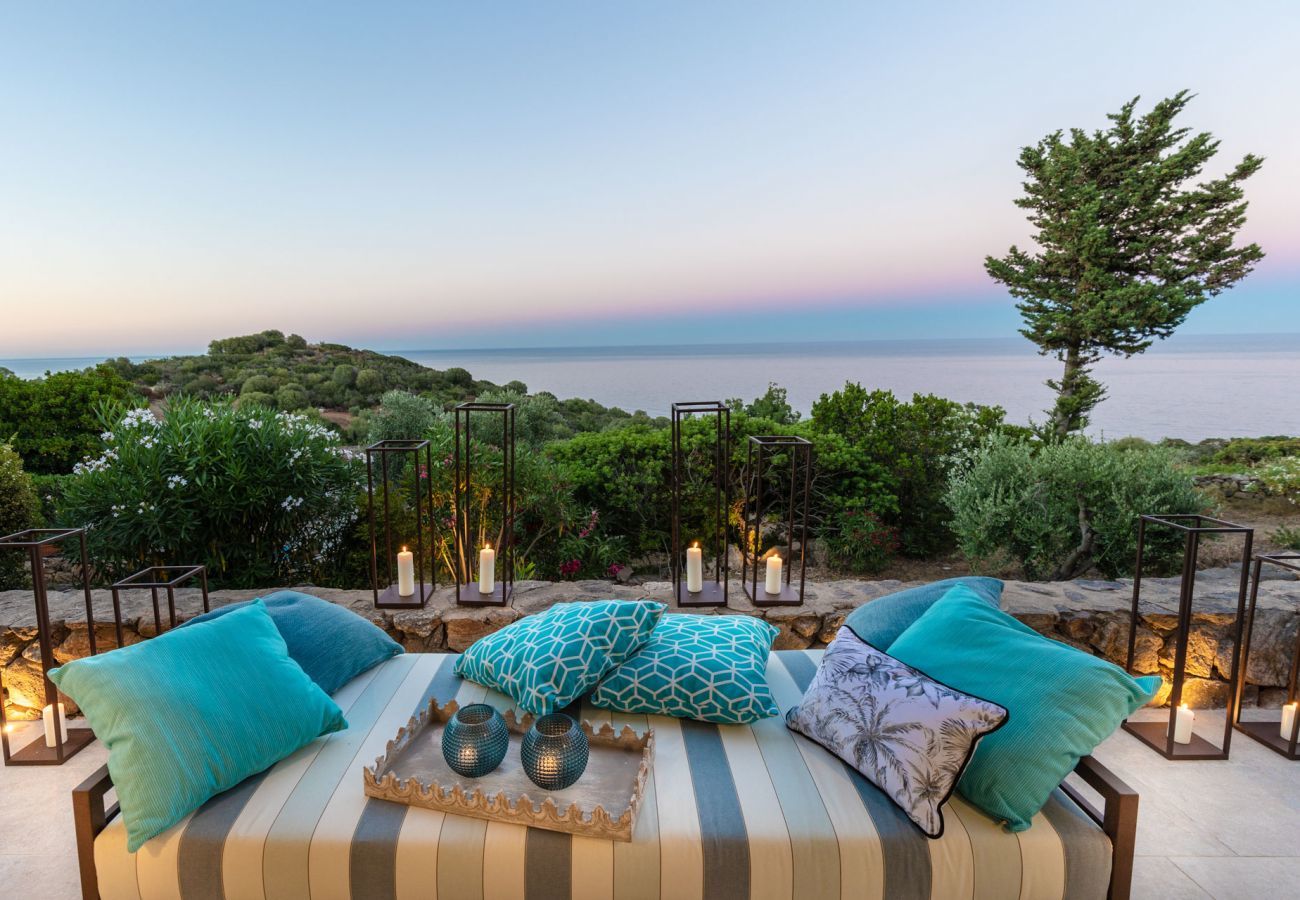 Villa in Ottiolu - VILLA LA BELLA, Luxury Seafront Villa with Panoramic Terrace in Porto Ottiolu, Sardinia