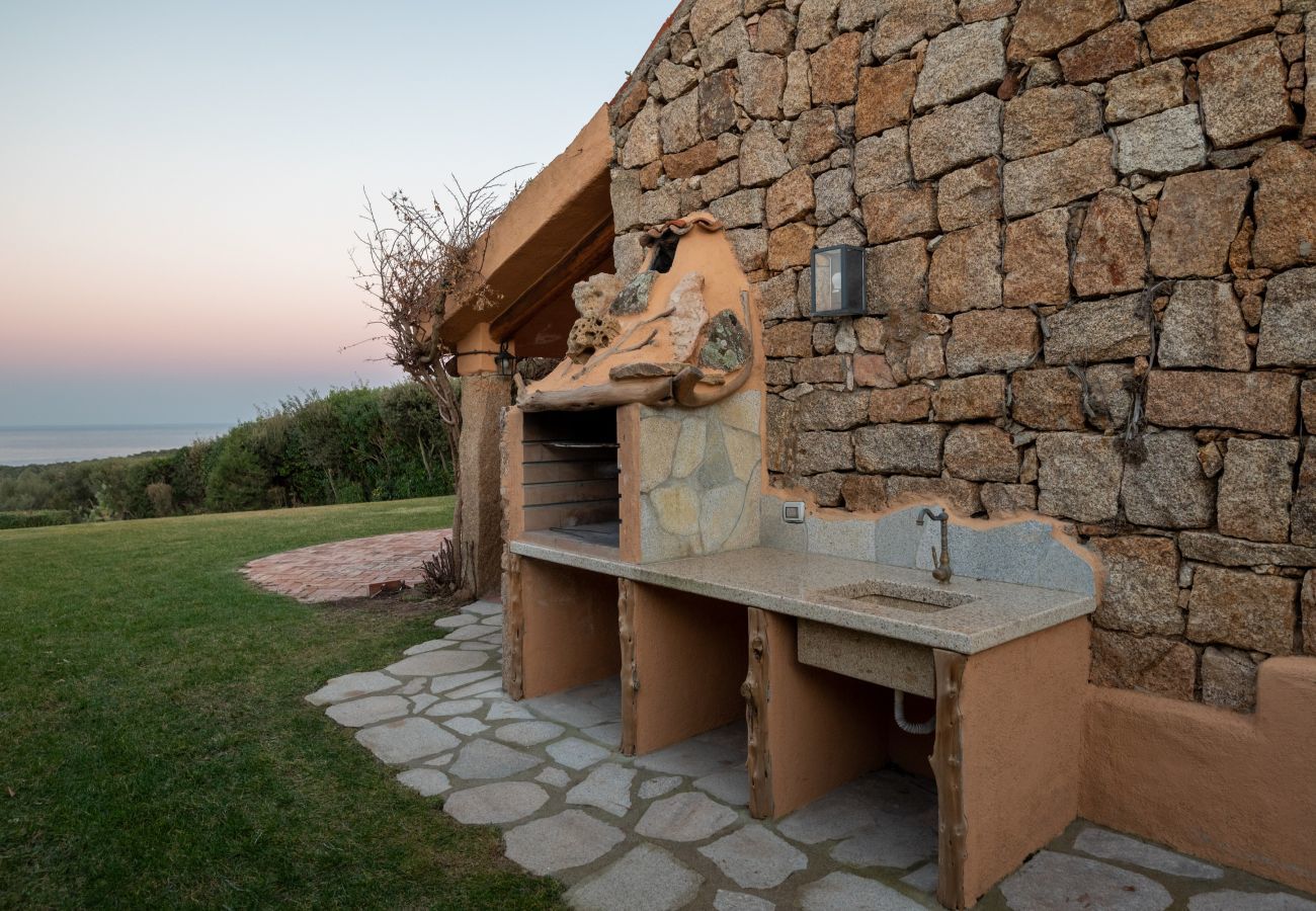 Villa in San Pantaleo - Villa Linda - typisches Stazzo mit Panoramablick San Pantaleo