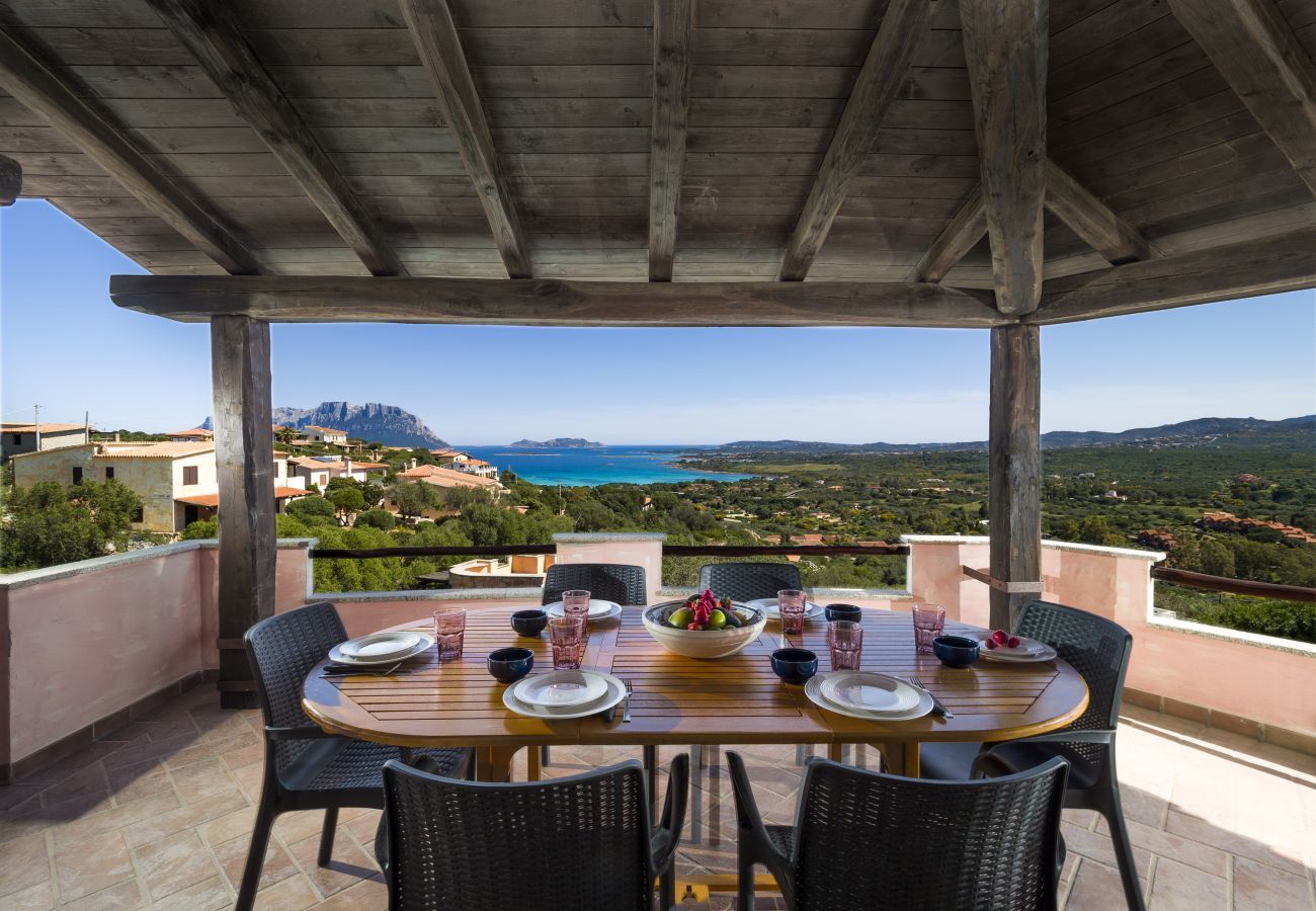 Villa in Olbia - Villa Majra - fantastischer Pool mit Blick auf Tavolara