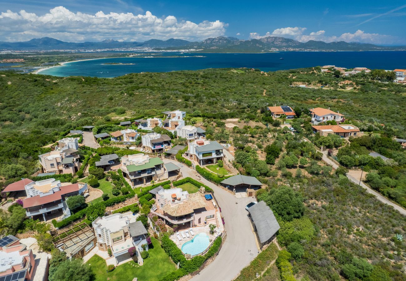 Villa in Olbia - Villa Majra - fantastischer Pool mit Blick auf Tavolara