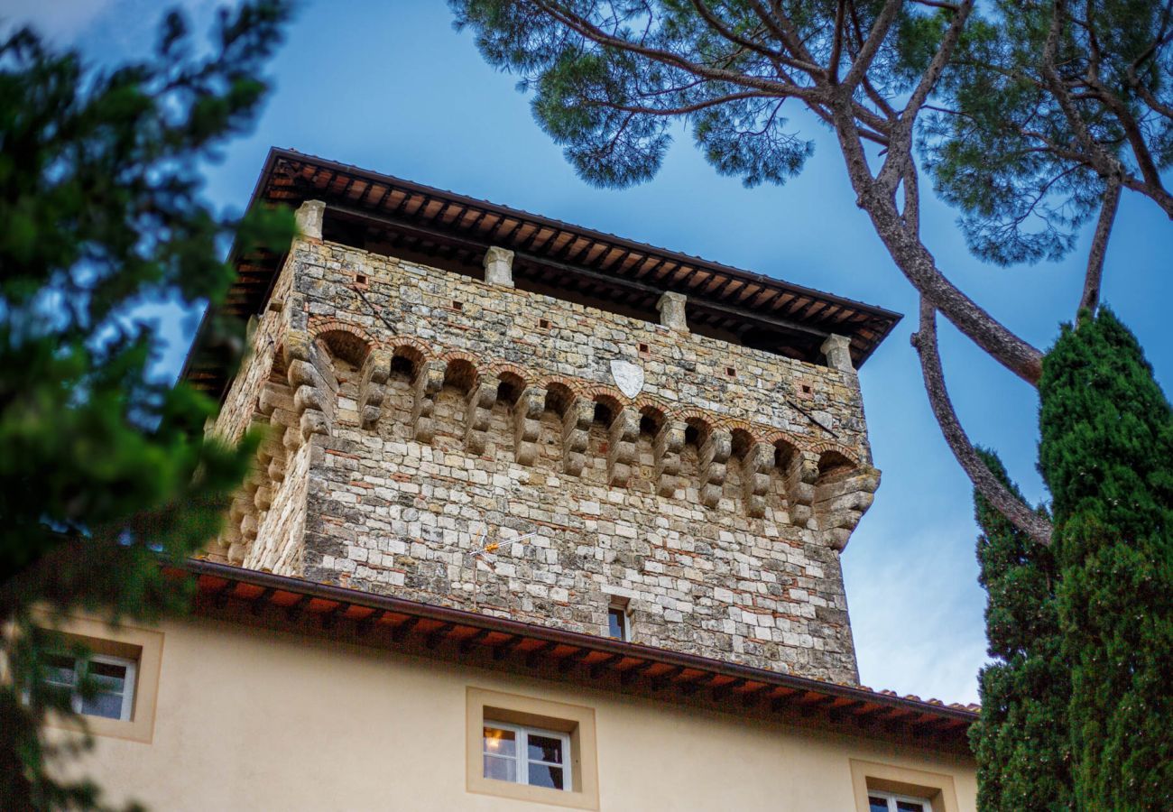 Villa in Cetona - Rocca di Cetona, a Luxury Castle with Pool in Tuscany