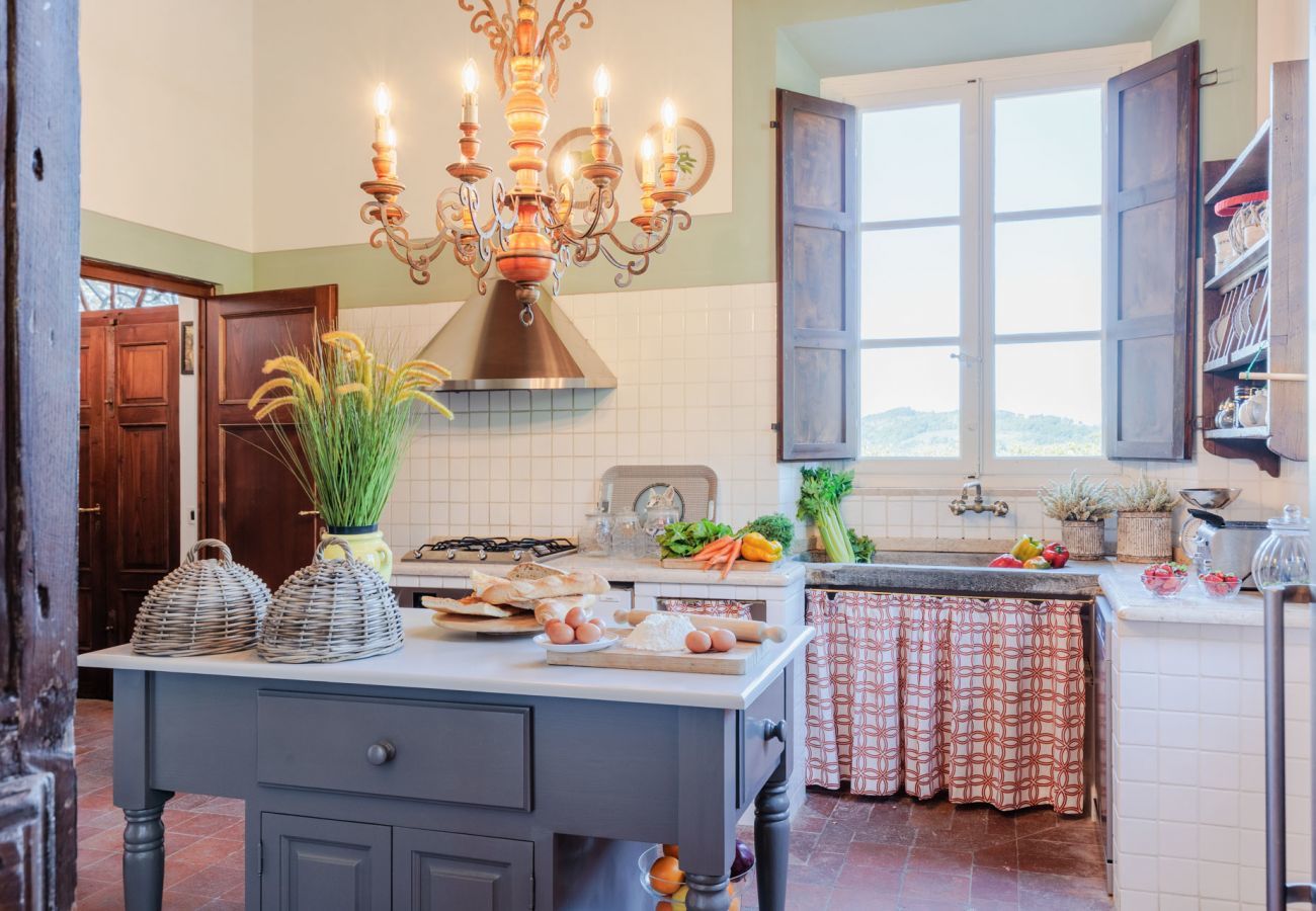 Villa in Lucca - Villa Borbone - perched on the Lucca Hills