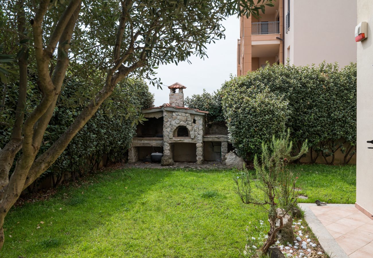 Ferienwohnung in Olbia - Garden Suite 6 - Entspannung, grüner Rasen, WLAN und Grill