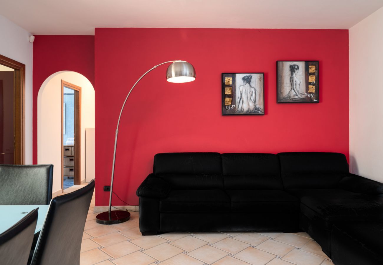 Ferienwohnung in Olbia - Garden Suite 6 - Entspannung, grüner Rasen, WLAN und Grill