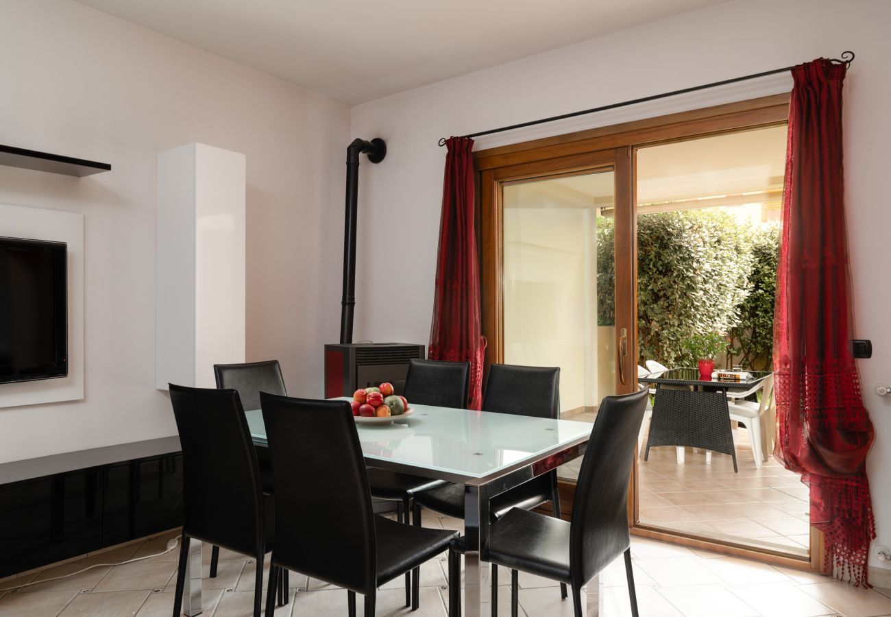Ferienwohnung in Olbia - Garden Suite 6 - Entspannung, grüner Rasen, WLAN und Grill