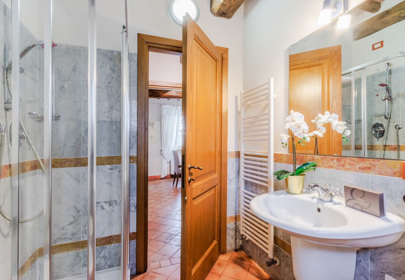 Villa in Monte San quirico - 3 Bedrooms Farmhouse with Shared Pool in the Fattoria Sardi Wine Resort in Lucca