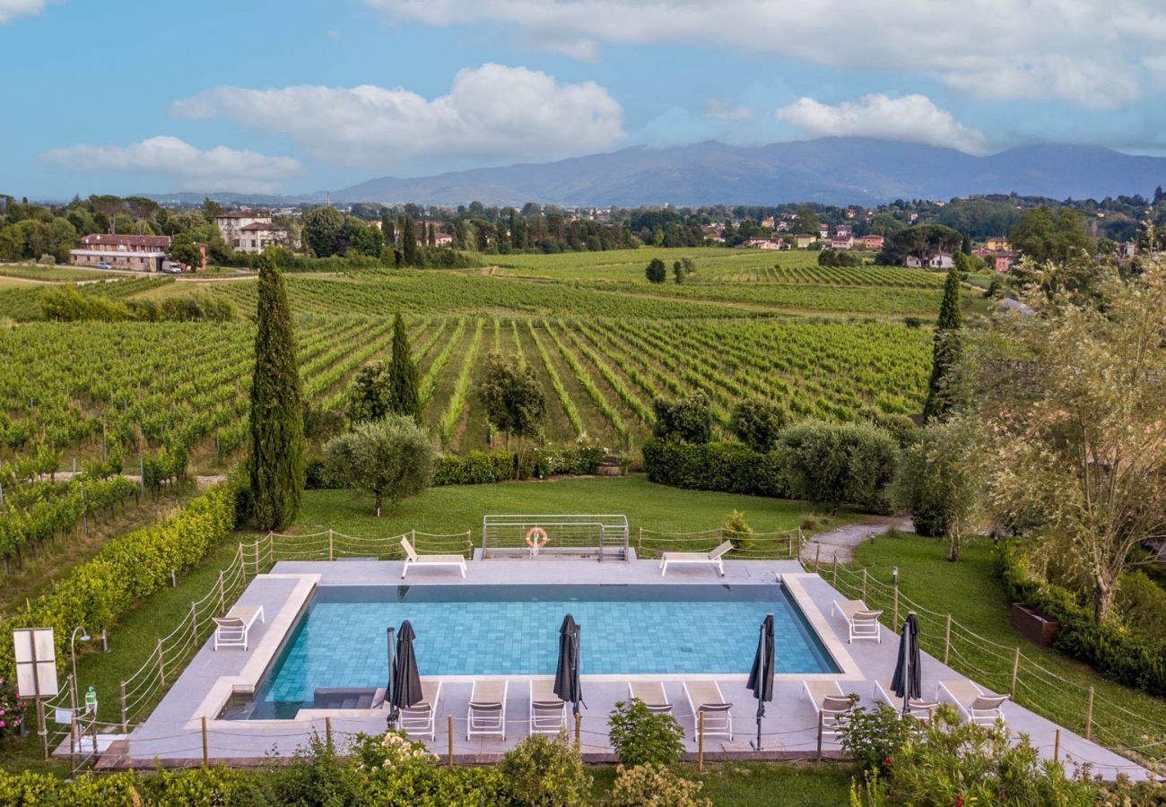 Ferienwohnung in Monte San quirico - Maria Farmhouse Apartment in Wine Resort in Lucca
