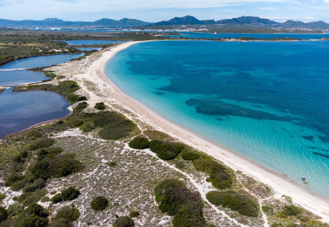 Ferienwohnung in Olbia - Myrsine 54 - Wohnung mit Blick auf Marina Maria und Tavolara