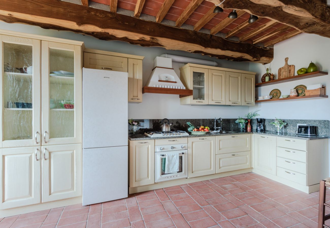 Ferienwohnung in San Gennaro - Casa Bellavista at Borghetto Farmhouse