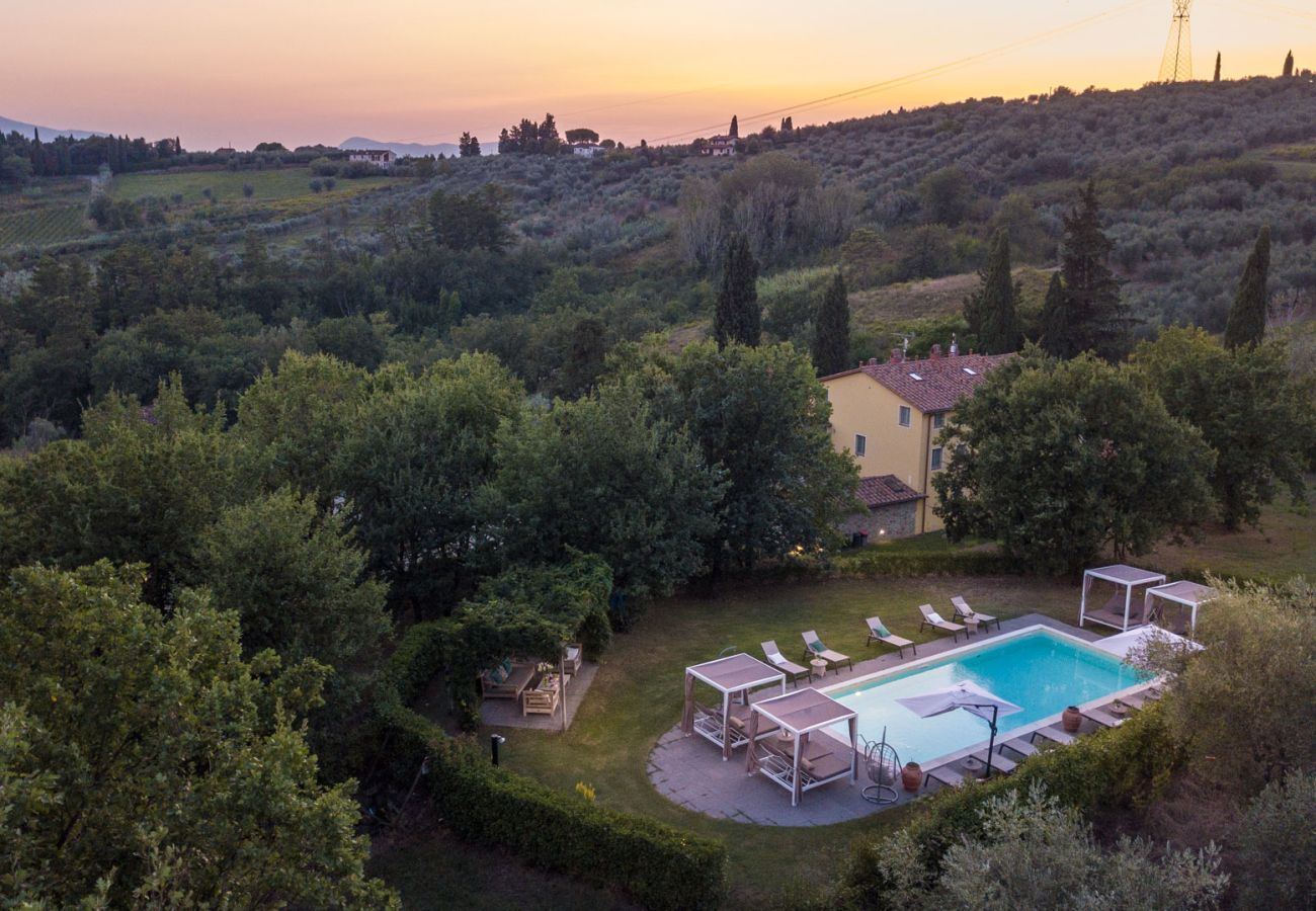 Ferienwohnung in San Gennaro - Casa Bellavista at Borghetto Farmhouse