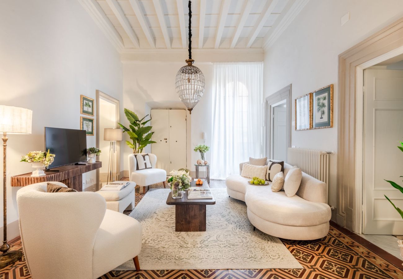 Ferienwohnung in Lucca - The Fresco Tale, a Charming 3 Bedrooms Apartment
