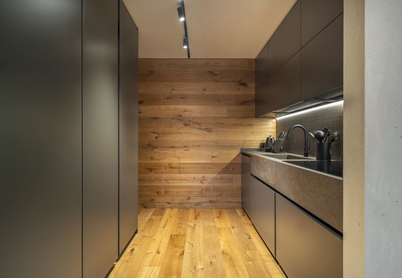 Ferienwohnung in Cortina d´Ampezzo - Cademai Alpenglow Chalet with Sauna R&R