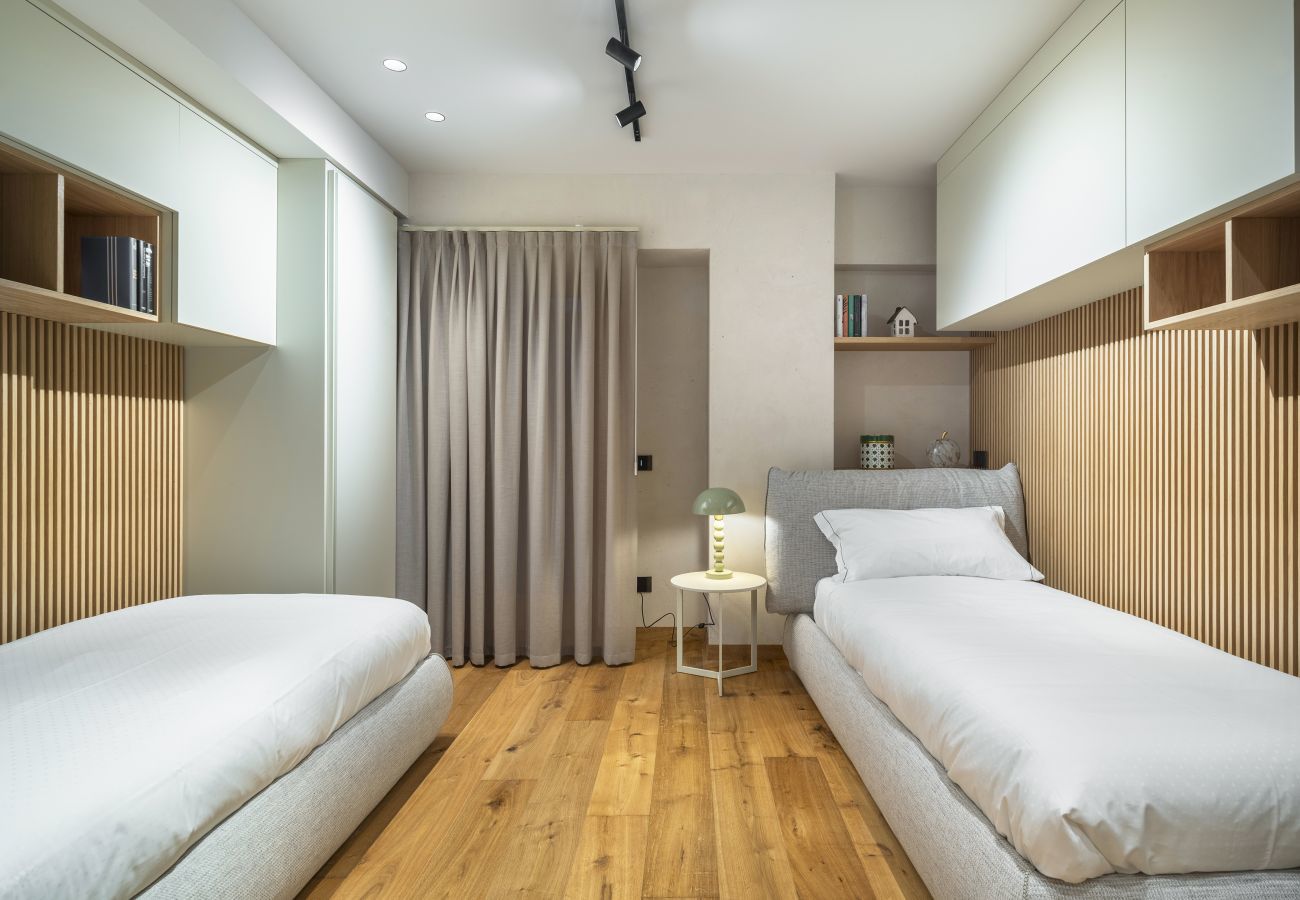 Ferienwohnung in Cortina d´Ampezzo - Cademai Alpenglow Chalet with Sauna R&R