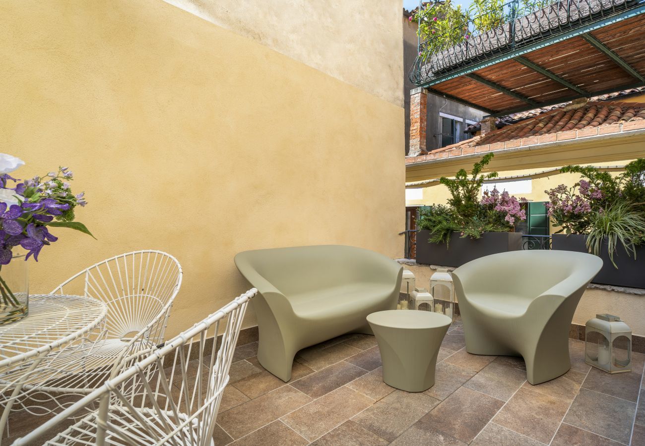 Ferienwohnung in Venedig - Palazzo Sarti - Blue Apartment R&R