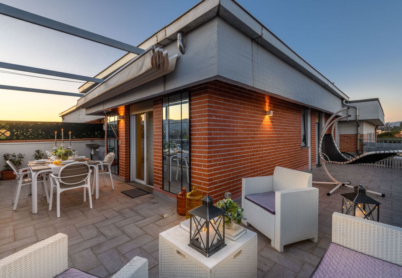 Ferienwohnung in Lucca - The Sunwall Loft