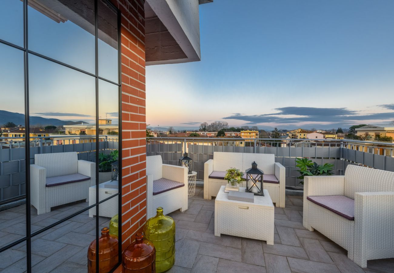 Ferienwohnung in Lucca - The Sunwall Loft