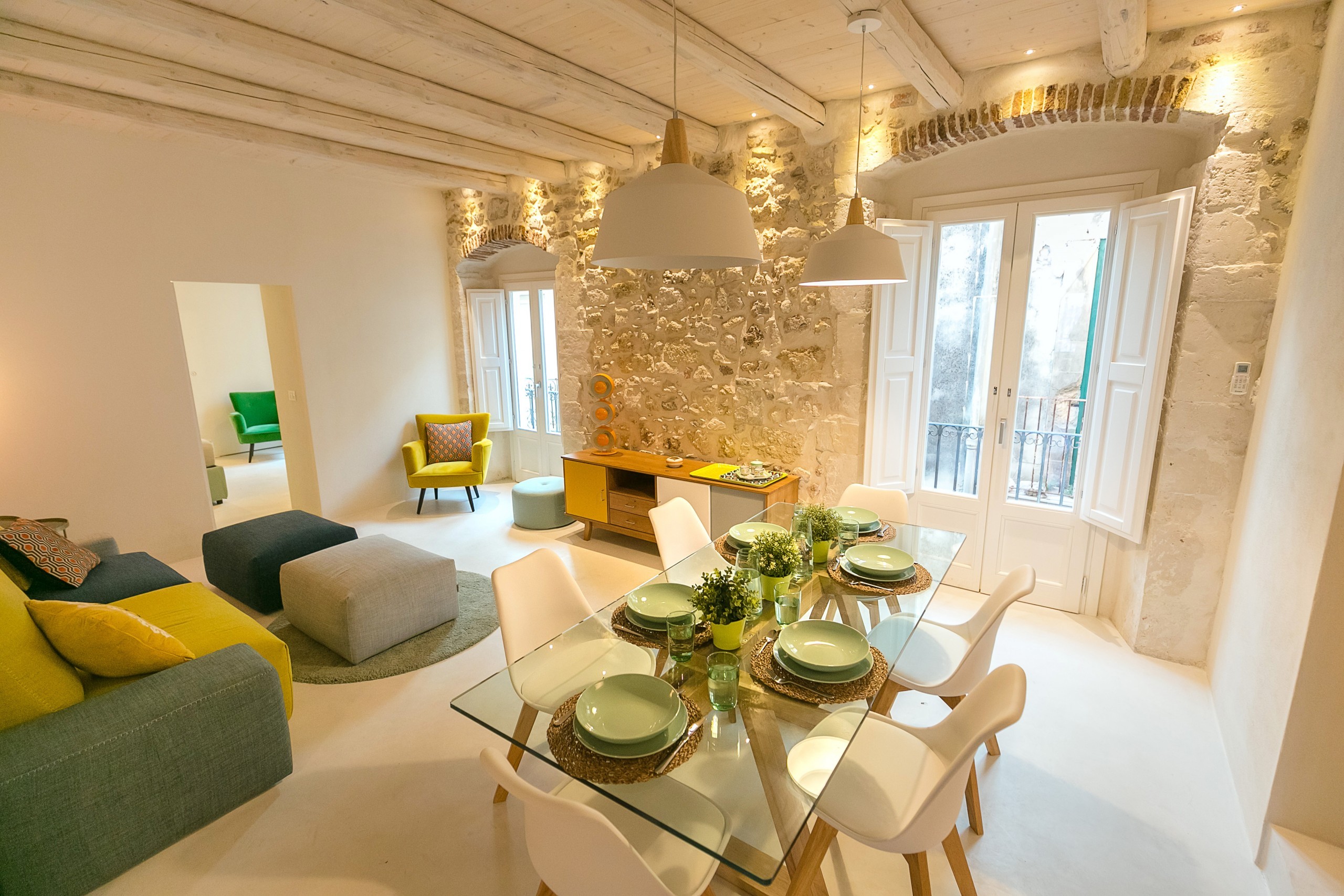  in Siracusa -  Veronique apartments, two terrace, by Dimore in Sicily