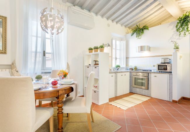 Apartment in Lucca - A Toproof Penthouse Apartment with Elevator and Private Garden Inside the Walls