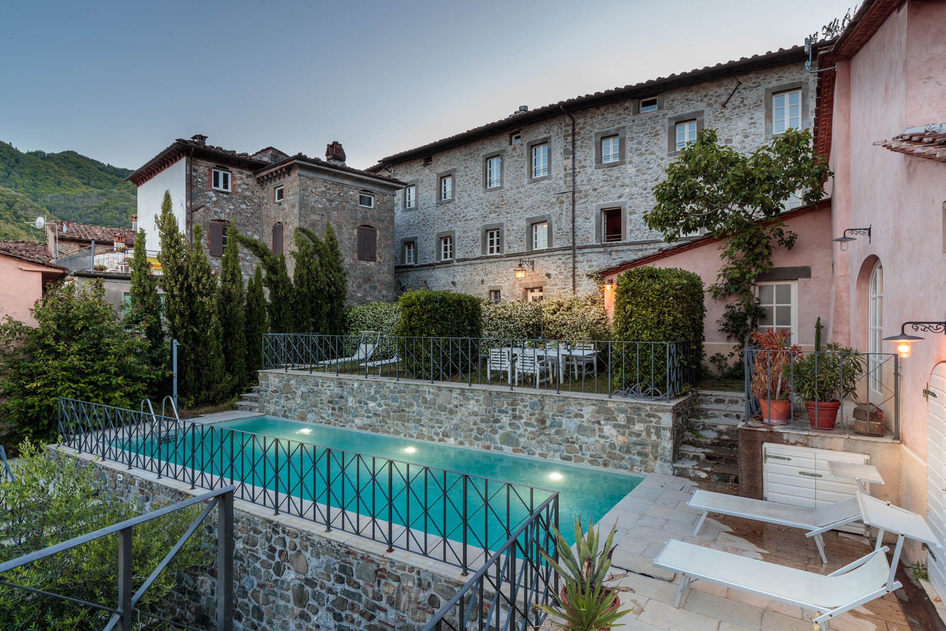 Villa/Dettached house in Pescaglia - PALAZZO GIUSTI: Understated Luxury with a Welcoming Ambience on the Hills of Lucca