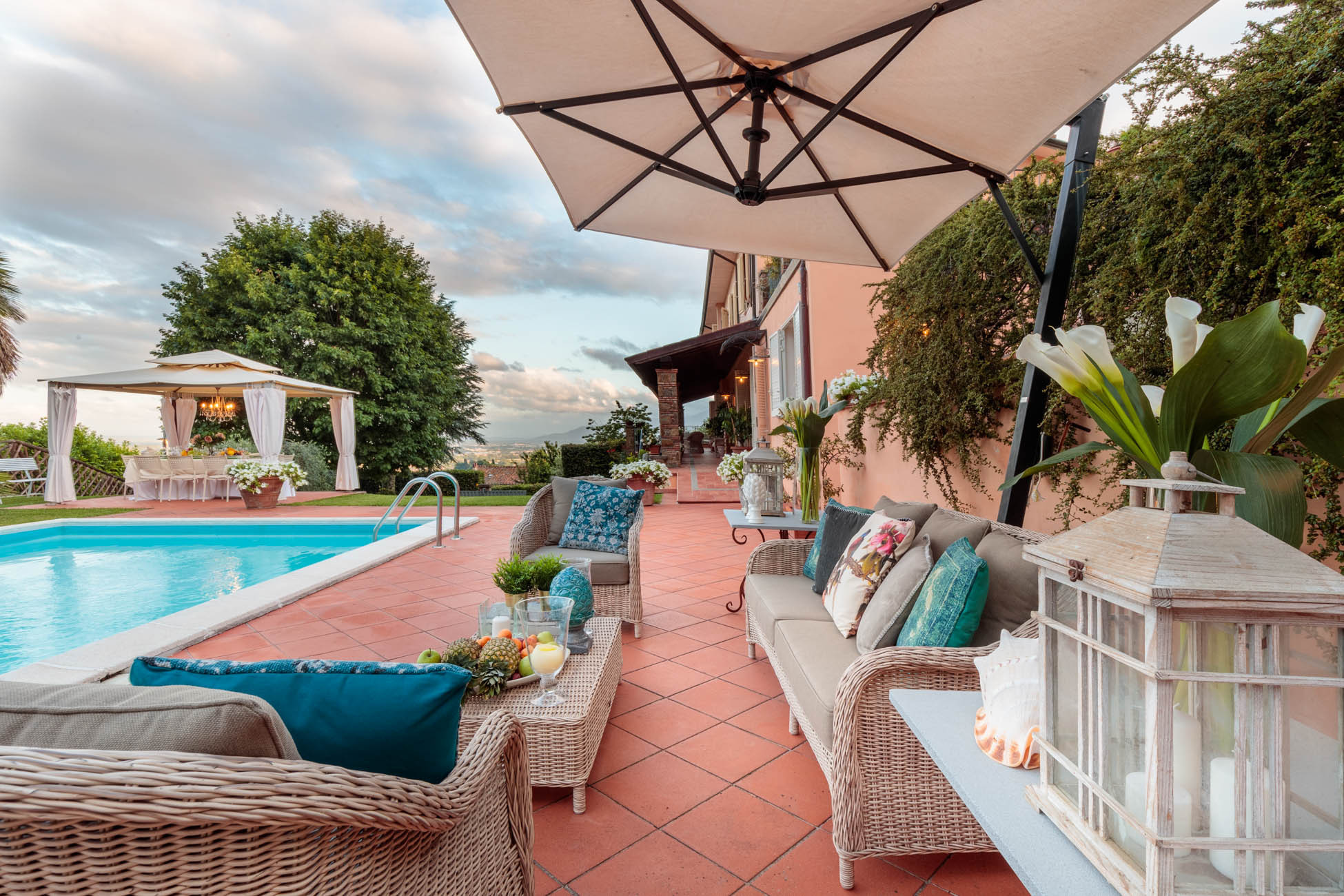 Villa/Dettached house in Segromigno in Monte - VILLA DANA, 4 bedrooms 4 bathrooms Retreat Villa with Private Swimming Pool and SPA