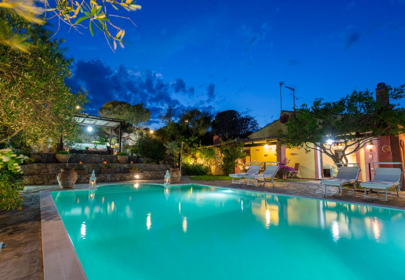 Villa in Santa Teresa Gallura - VILLA FRANCESCA with Private Infinity Pool View over La Maddalena Archipelago