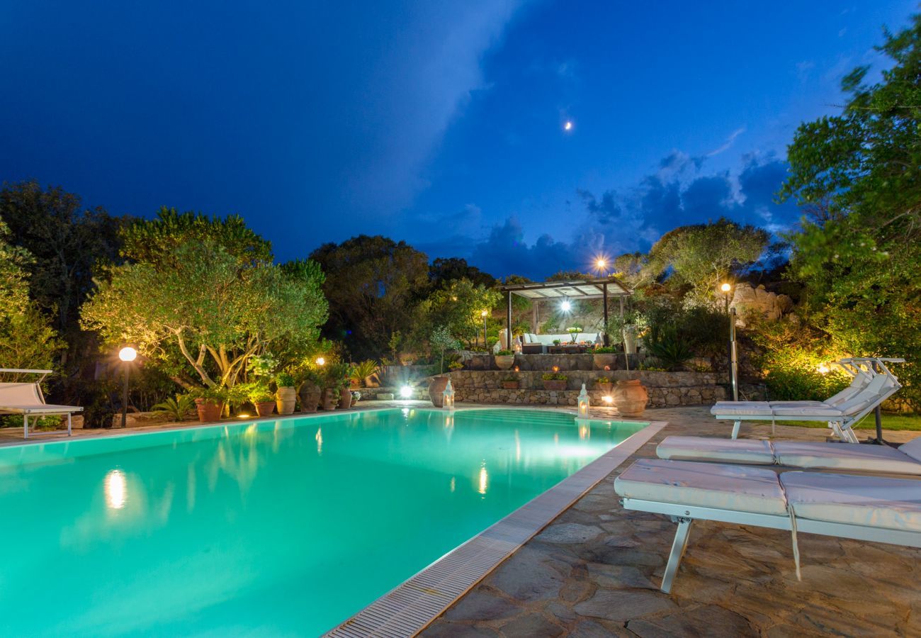 Villa in Santa Teresa Gallura - VILLA FRANCESCA with Private Infinity Pool View over La Maddalena Archipelago