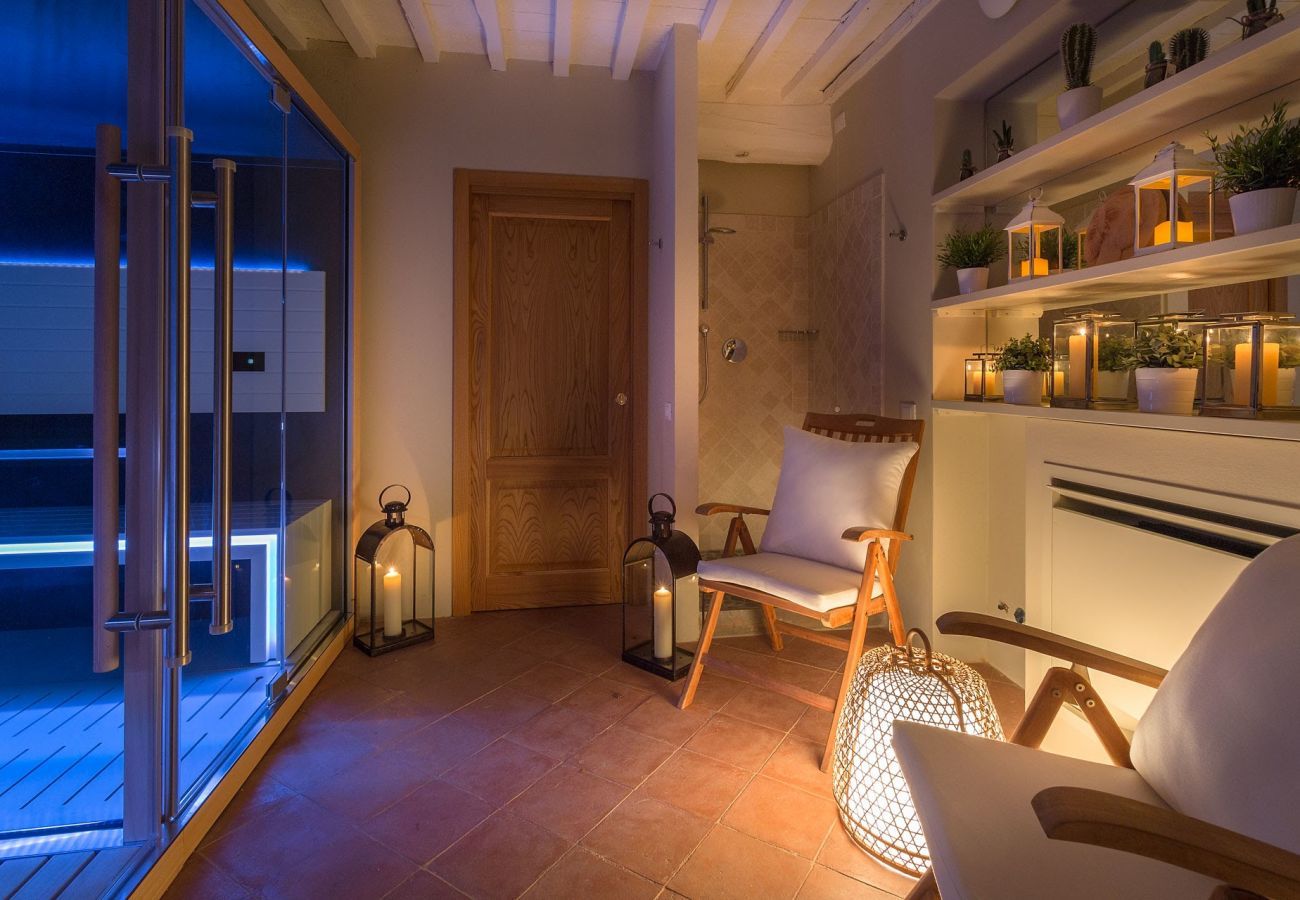 Villa in Capannori - A/C Villa with Amazing Views, SPA & Private Pool 