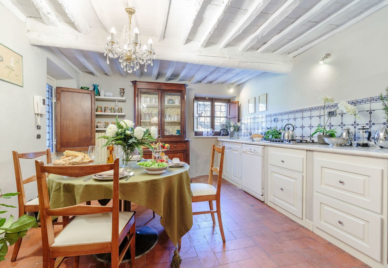 Villa in Vorno - VILLA VIOLA - Residenze Seicento - An historic Villa with Garden close to Lucca with Air Conditioning