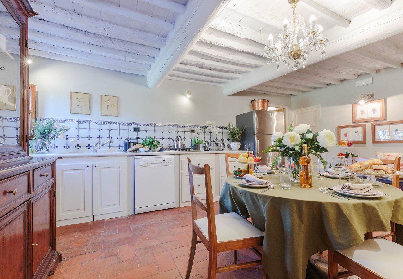 Villa in Vorno - VILLA VIOLA - Residenze Seicento - An historic Villa with Garden close to Lucca with Air Conditioning