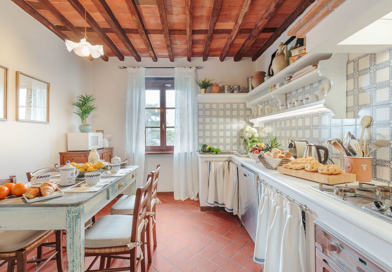 Villa in Lucca - CASALE OLIVA Romantic Hilltop Stone Farmhouse