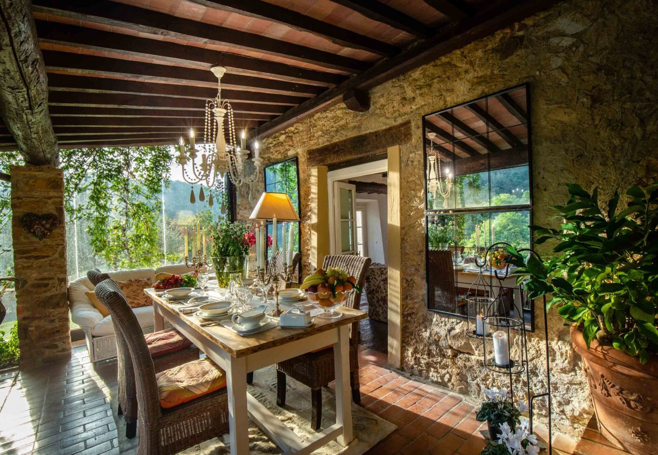 Villa in Santa Maria del giudice - Casa Nel Bosco, an extraordinary Tuscan Retreat with private pool