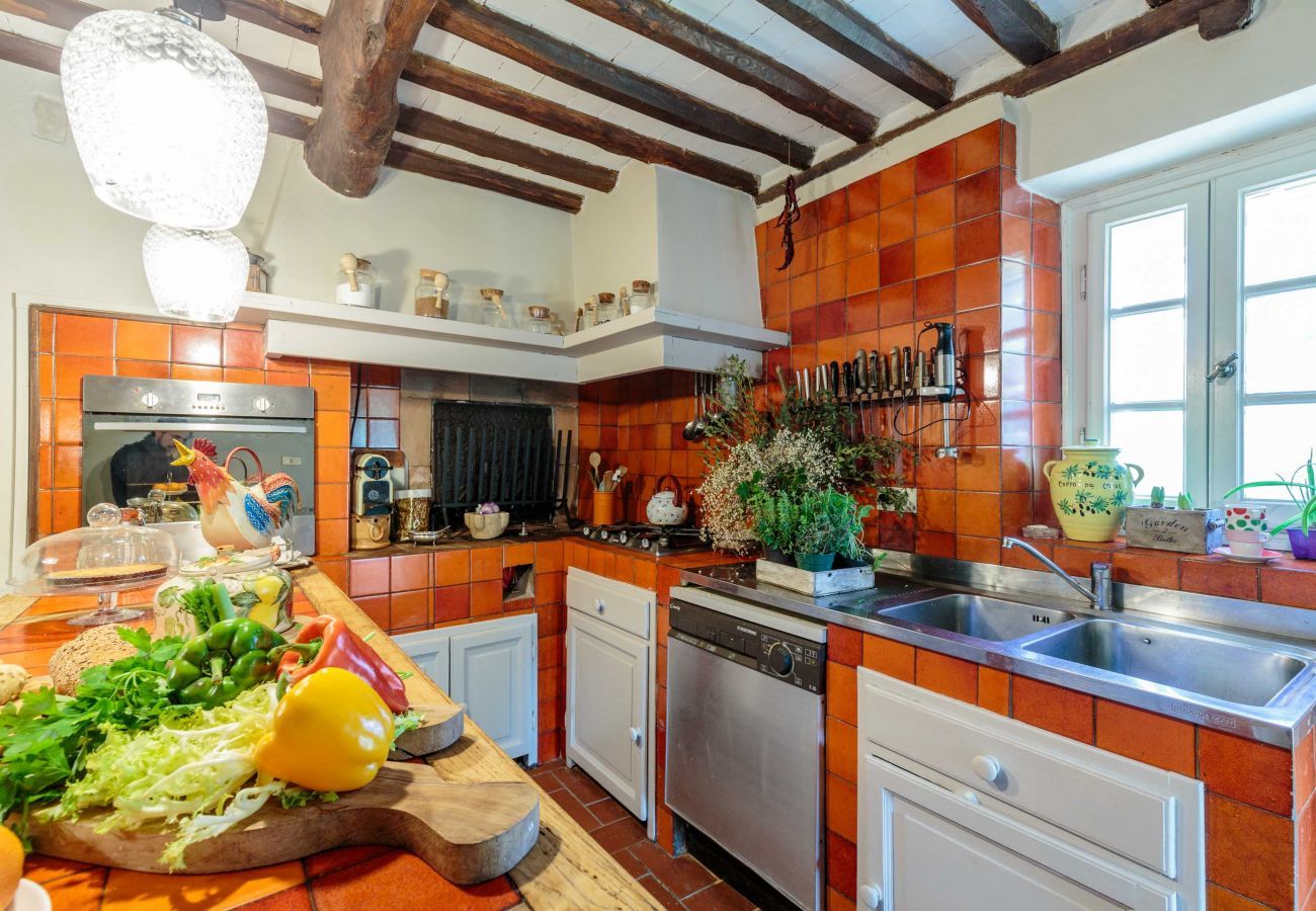 Villa in Santa Maria del giudice - Casa Nel Bosco, an extraordinary Tuscan Retreat with private pool