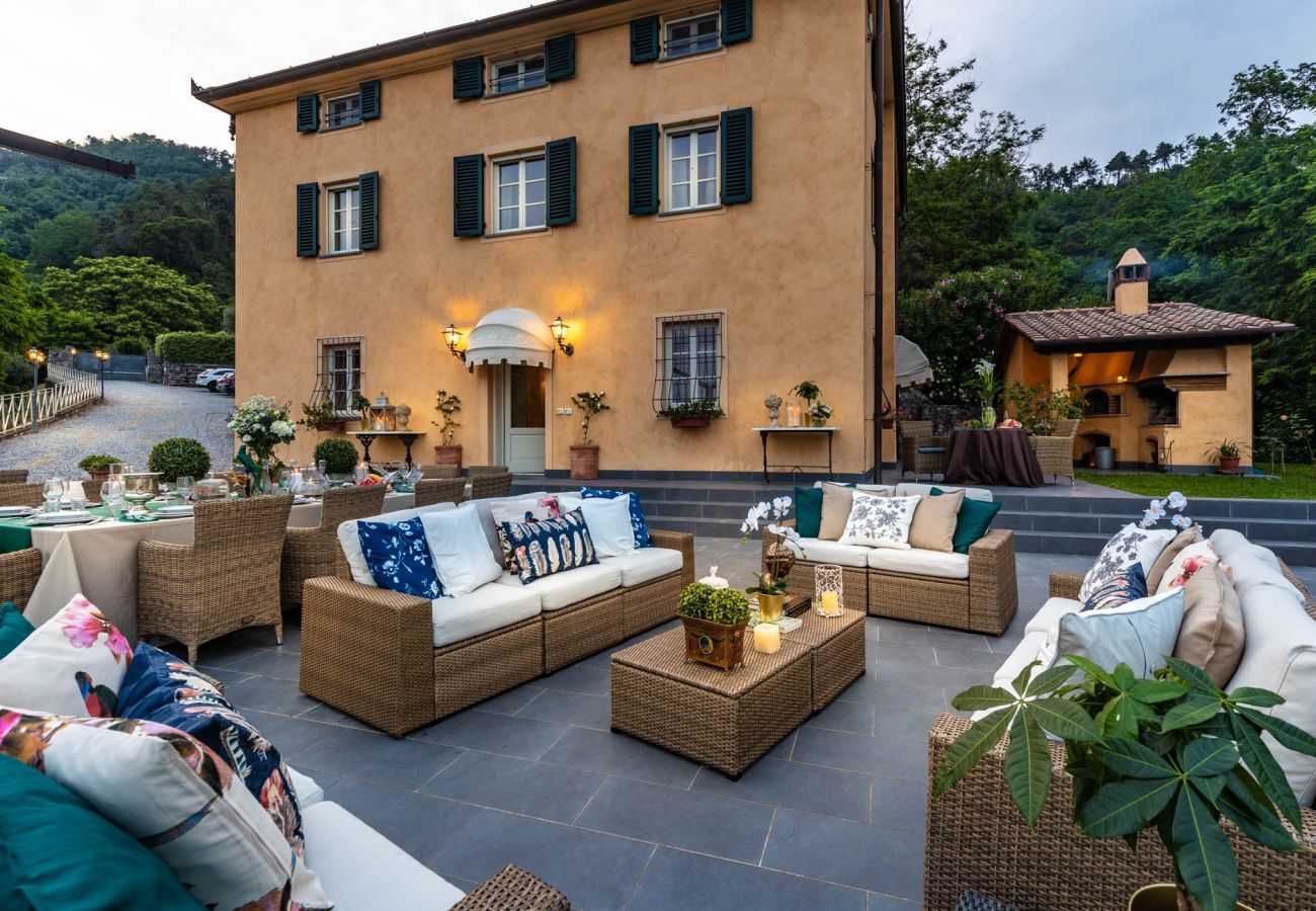 Villa in Camaiore - CASOLARE DEI COLLI Panoramic Private Pool, Lavish Interiors and a Gourmet Kitchen