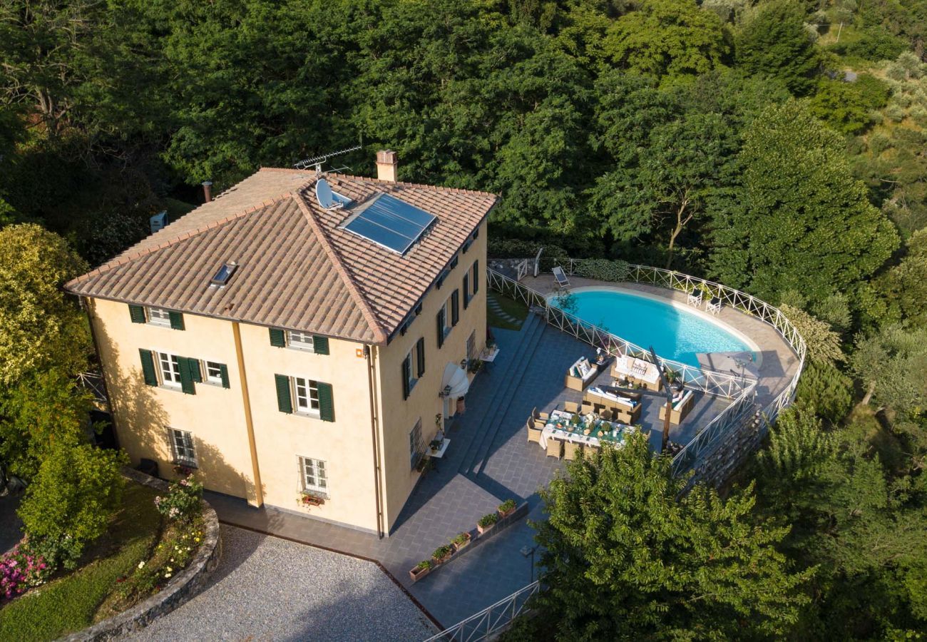 Villa in Camaiore - CASOLARE DEI COLLI Panoramic Private Pool, Lavish Interiors and a Gourmet Kitchen