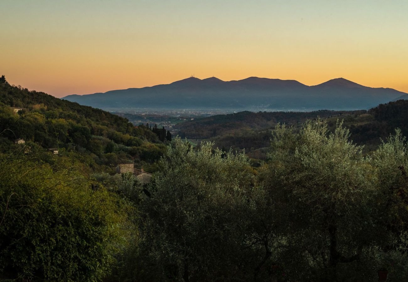 Villa in Lucca - Villa Gufo The Place to Be. Panoramic Private Pool with a Lucca View and Private Tennis Court