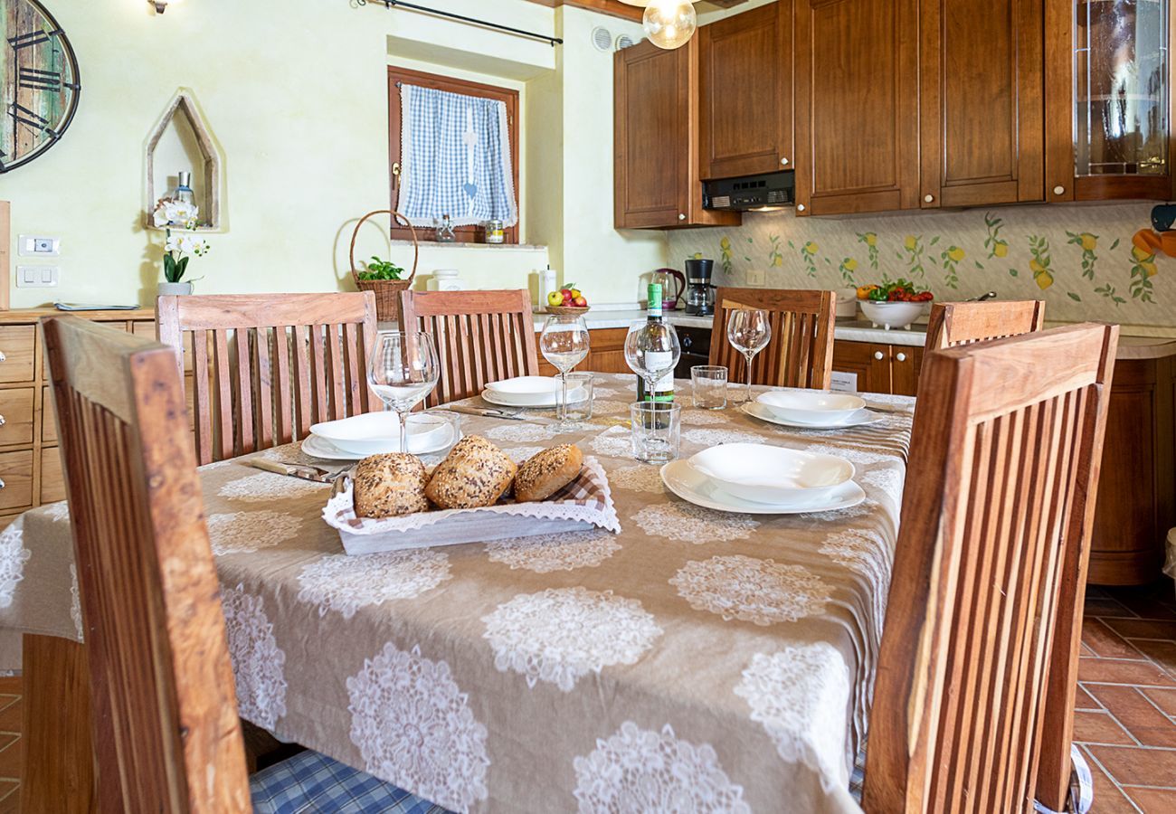 Townhouse in Lazise - Regarda - Countryhouse Nocino 1 in the middle of Lake Garda vineyards