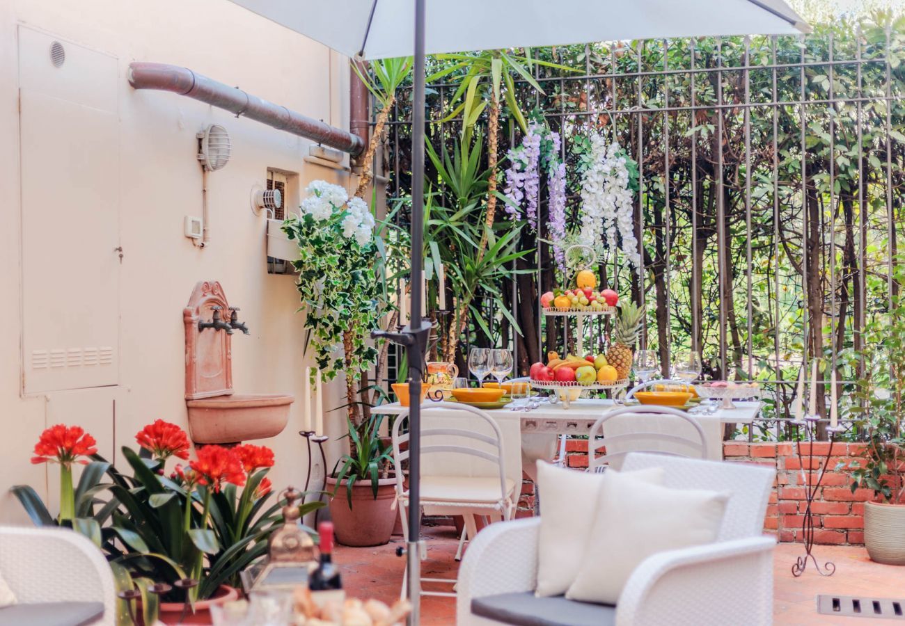 Apartment in Lucca - The Garden Along the Stream