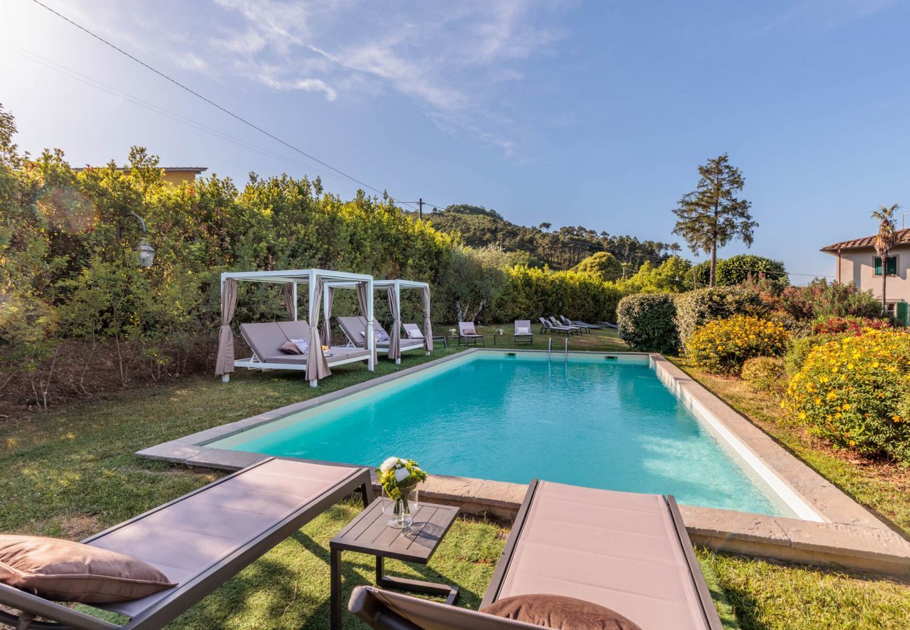 Villa in Vorno - Villa Elizabeth, newly renovated antique villa with private pool on the hills in Vorno close to Lucca