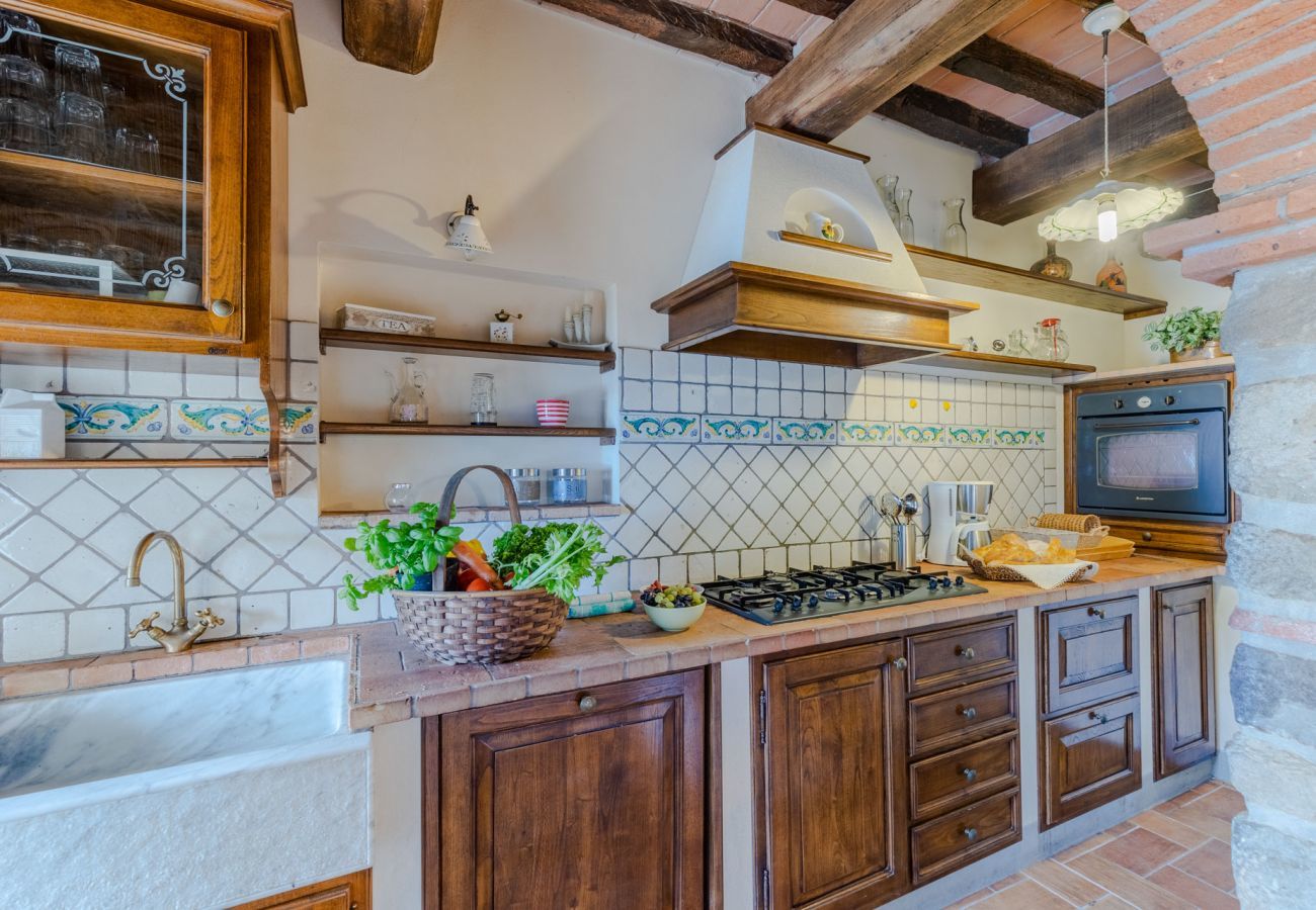 Villa in Lucca - Tuscan Fizz, a traditional Stone Farmhouse with Private Pool and Amazing View among the Vineyards in Lucca