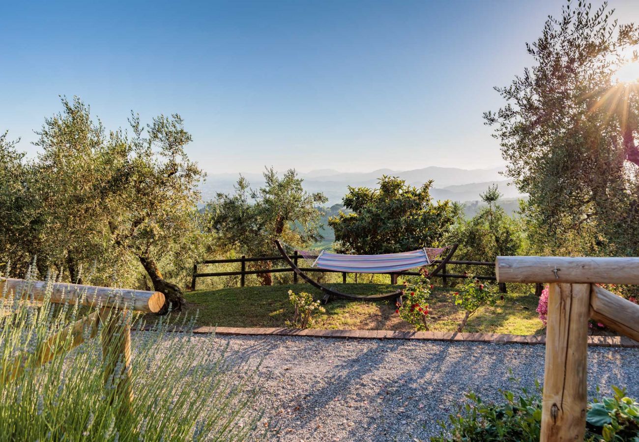 Villa in Lucca - Tuscan Fizz, a traditional Stone Farmhouse with Private Pool and Amazing View among the Vineyards in Lucca