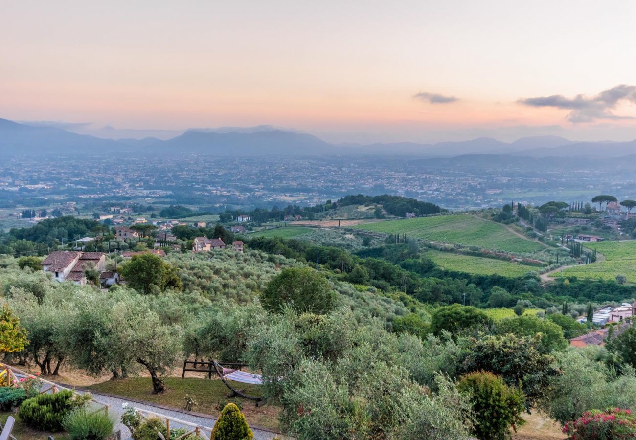 Villa in Lucca - Tuscan Fizz, a traditional Stone Farmhouse with Private Pool and Amazing View among the Vineyards in Lucca