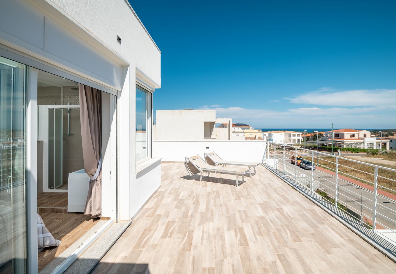 Villa in Budoni - Villa Square - modern holiday retreat with pool in Sardinia