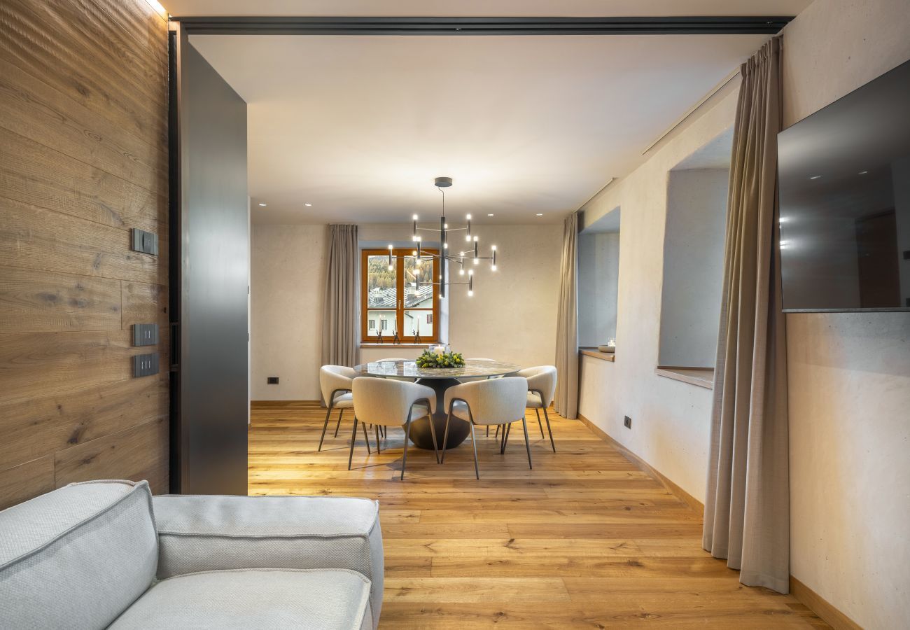 Apartment in Cortina d´Ampezzo - Cademai Alpenglow Chalet with Sauna R&R