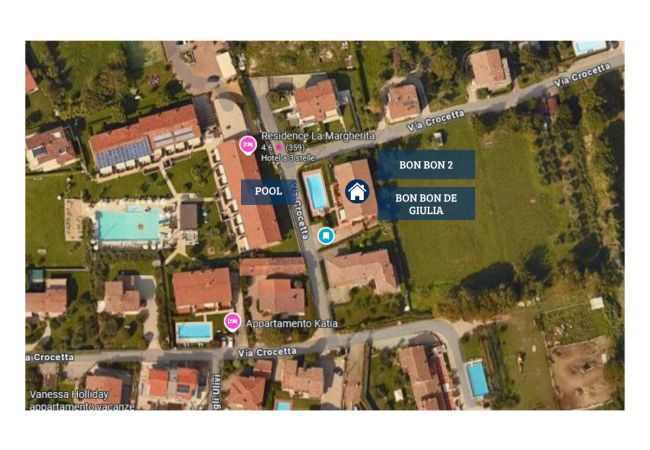Appartement à Lazise - Bon Bon de Giulia Appartement à Lazise - Bon Bon de Giulia