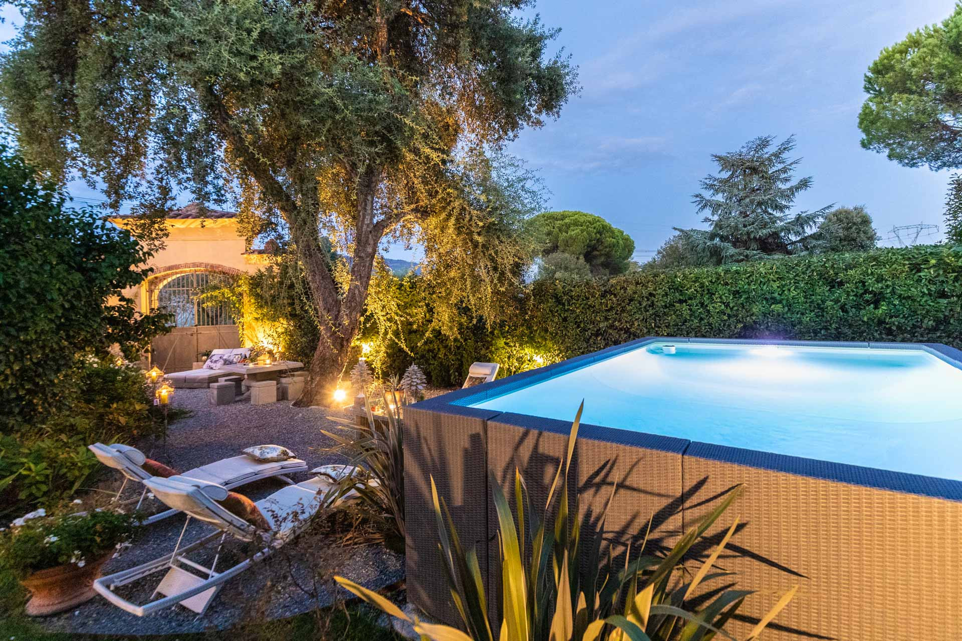 villa à Montecarlo - VILLA GIANNA, the Secret Interior Designer's Private Retreat with Pool