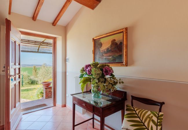 Villa à Fabbrica - VILLA LAJATICO Farmhouse with Private Pool and the Most Exciting View over the Hilltops