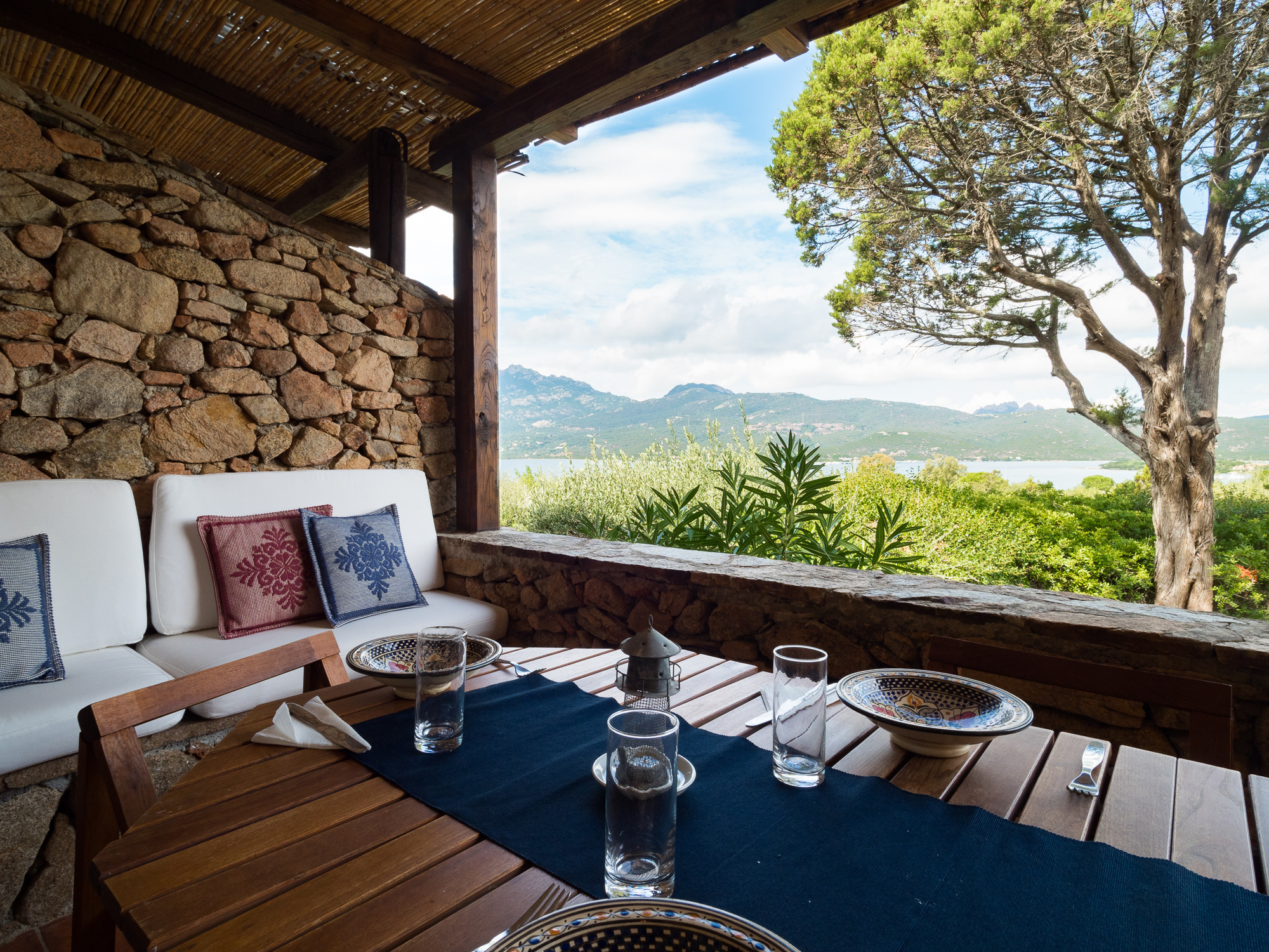  à Porto Rotondo - Casa 93 - vue mer, piscine, court de tennis à La Caletta